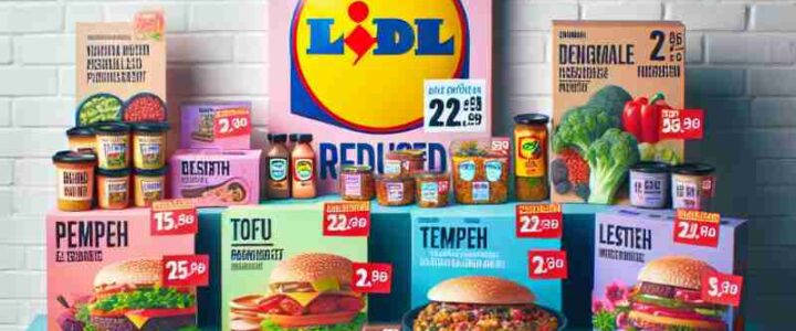 Lidl Belgium Permanently Reduces Prices of Plant-Based Proteins for Parity, Concept art for illustrative purpose, tags: preise für - Monok